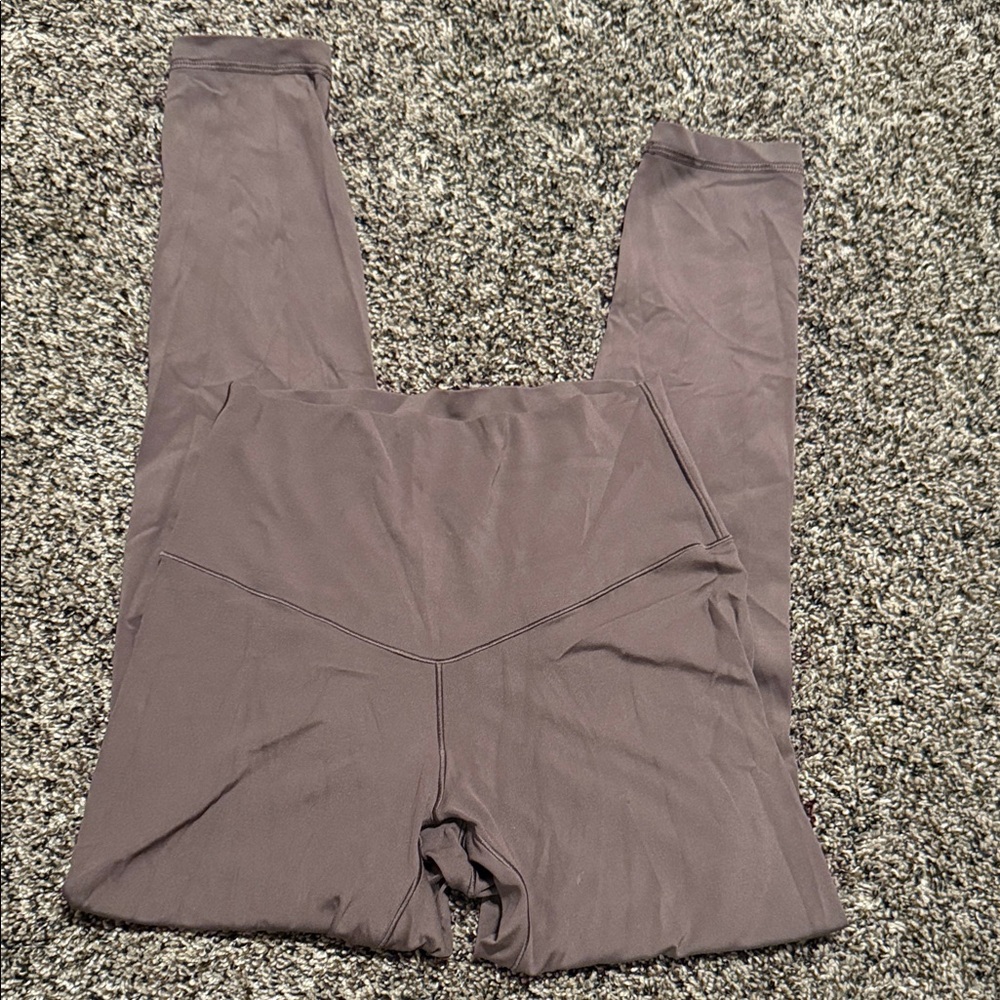 Aerie High-Waisted Taupe Leggings